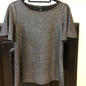 Ann Taylor Factory Shimmer Flutter Top